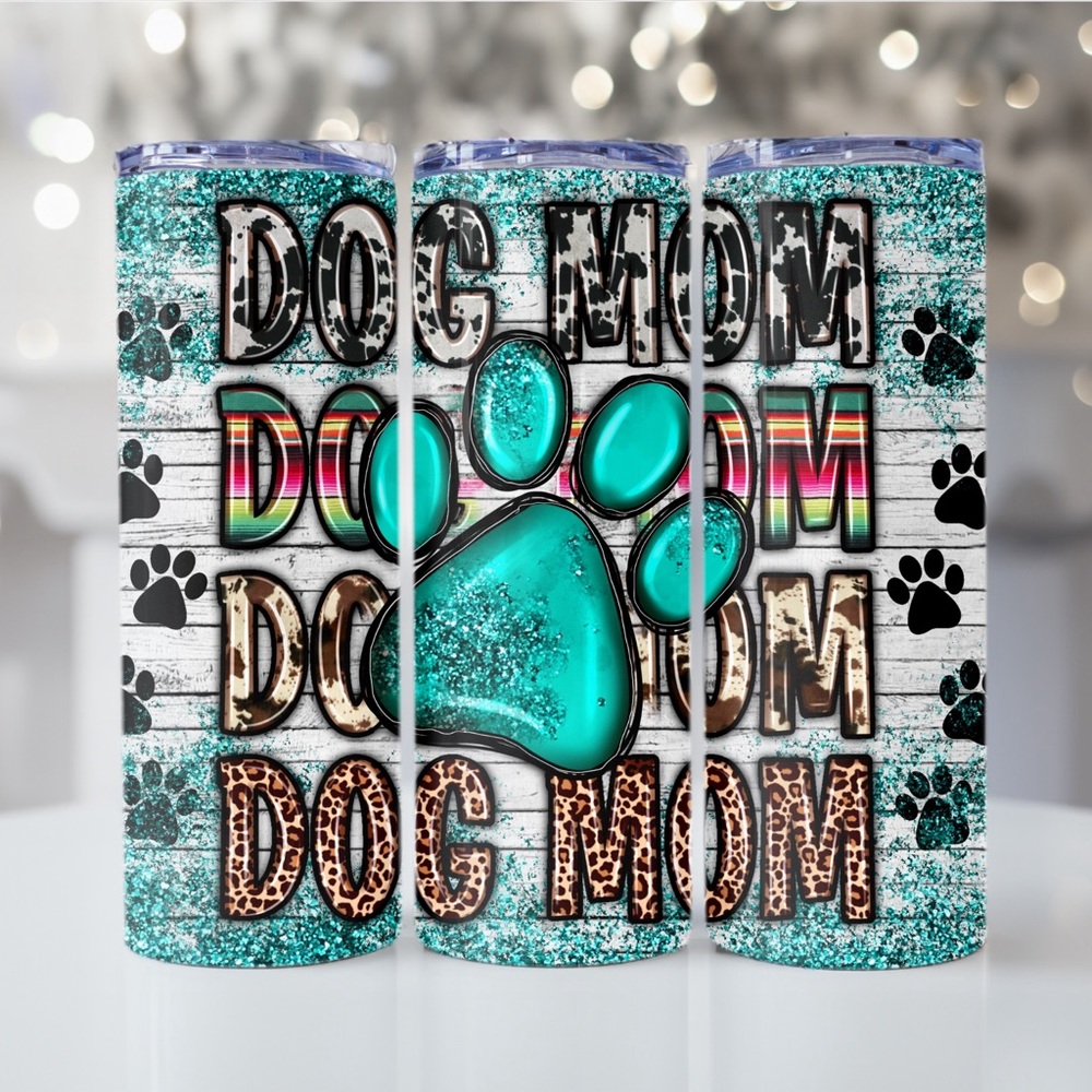 Dog mom 20oz tumbler